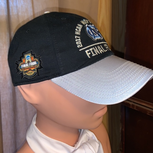 UNC 2017 final four NCAA BASKETBALL HAT NIKE JORDAN BLACK SILVER 1 SIZE FITS ALL - Picture 2 of 6